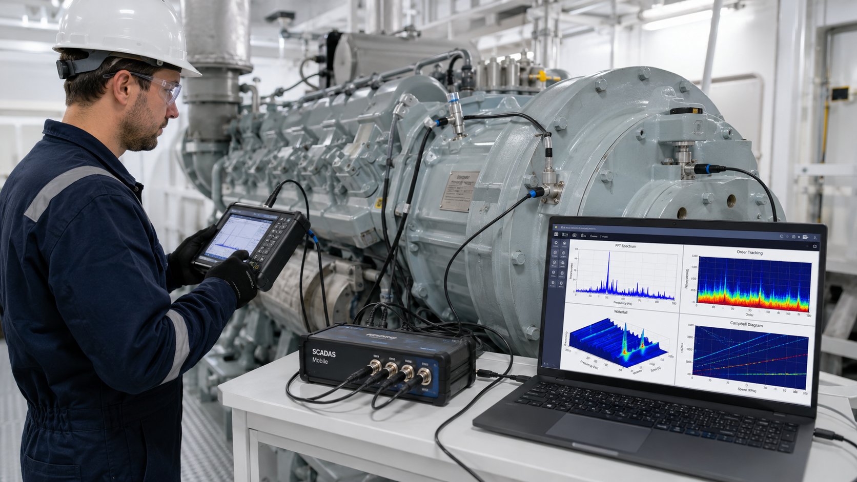 Measurement, diagnostics and test-simulation correlation visual